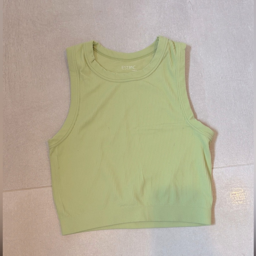 Green Pacsun Ribbed Tank